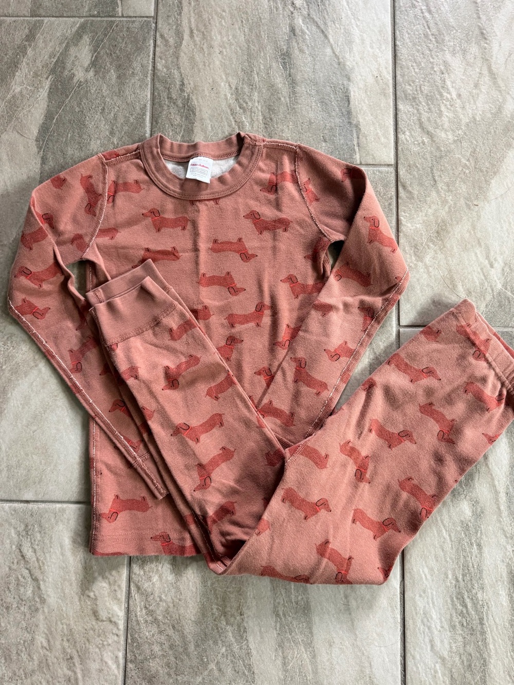 Hanna Andersson Dachshund Print Pajama Set